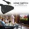 1 in 2 out HDMI Splitter TV Monitor 4K Audio Video Display Adapter Stripper