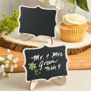 Mini Chalkboard Sign,20 Pack Small Chalkboards Blackboard for Weddings, Bir
