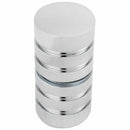 Shower Room Door 1.2" Dia Metal Cylinderical Knob Handle