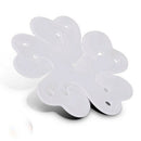 Pack of 50 Portable Flower Shape Balloon Clips Holder for Wedding Event Dec F6J3