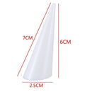 Plastic Ring Display Ring Holder Ring Stand Jewelry Display (Color: White) W9A5