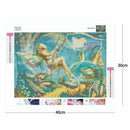 5D DIY Full Drill Square Diamond Painting Beauty Dinosaur Cross Stitch Kit