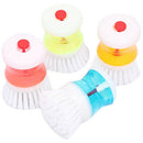 1pc Cute Kitchen Wash Tool Pot Pan Dish Bowl Palm Brush Scrubber Cleaning w
