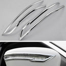 2Pcs Chrome Rear View Cover For Qashqai J11 Accessory Side Mirror Trims OIT