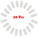20Pcs/Lot Baby Plastic Pacifier Clips Suspender Soother Pacifier Dummy Holder