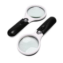 3LED Light 12X Handheld Magnifier Reading Magnifying Glass Lens Jewelry Lo FT