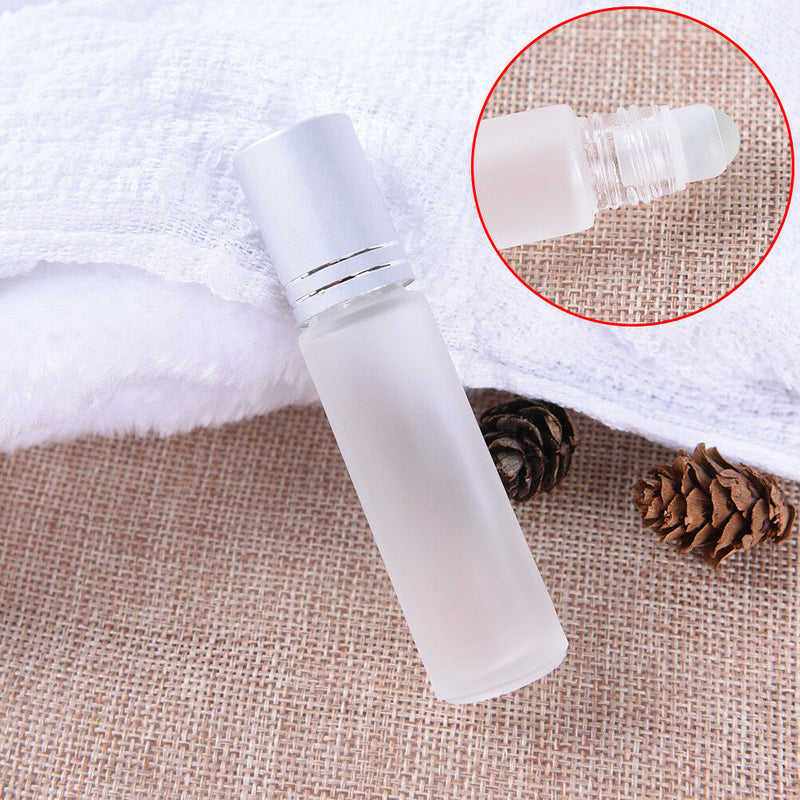10ML Roll On Bottle Plastic Ball Liquids Essential Oil Perfume Empty With CapSE