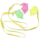Baby Water Flashing Floating Dolphins Kids Beach Play Toys For BathroomBX