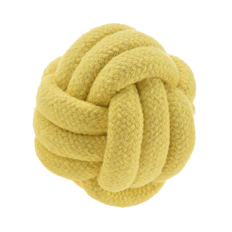 Animals nuts for large cotton rope knots has strengthen the teeth of dog ba