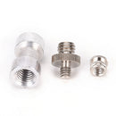 5 In 1 1/4 to 3/8 Male to Female Adapter Screw Camera Tripod Accessories Kit  ~ï¼ˆ
