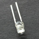 50 Pcs 3mm White Light Discrete LED Bulb Light Luminous Diode M3F7