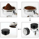 Stainless Steel Macaron Shape Espresso Tamper Handmade Pressed Powder Hamme
