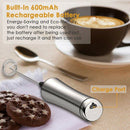 Rechargeable Milk Frother, Electric Handheld Foam Maker High Torque Motor,  K2Y7
