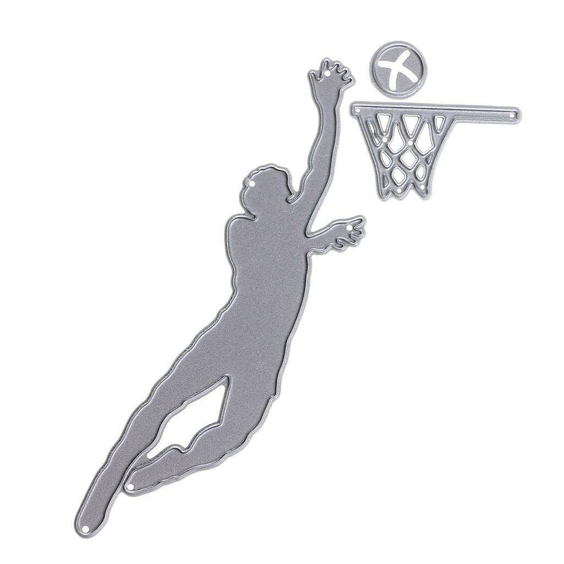 1 Set Basketball Cutting Dies Stencil for Scrapbook Album Paper Embossing