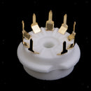 1 Piece 9-pin Vacuum Tube Sockets Connect With GZC9-B-G 12AX7,12AT7,12AU7, ECC83