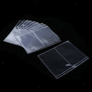 10 Sheet 2-Pockets Paper Money Holder Page Protectors Clear Plastic Sleeves