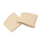 2pcs Hallux Valgus Toe Bandages Separators Thumb Straightener (M/L)(Beige)
