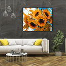 Painting By Numbers Kit DIY Brilliant Sunflower Canvas Oil Art Picture Gift A