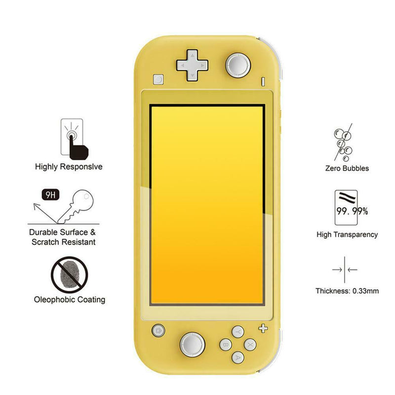 Tempered Glass 9H Screen Protector Film Fit for Nintend Switch Lite Console