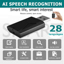 28 Language Smart USB Voice Translator Travel AI Speech Recognition Translator