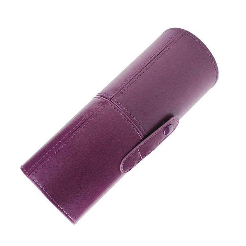 Travel Leather Cosmetic Brush Pen Holder Storage Makeup Empty Holder   A