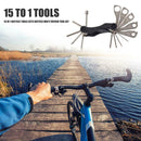 15 in 1 Bicycle Repair Tool Spoke Plum Socket Wrench Hex Key Screwdriver