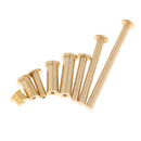 Golf Brass Plug Weights for Steel Wood Steel Iron Shafts 2,4,6,8g 8pcs/pack