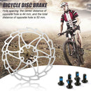 160mm Ultralight MTB Bike Disc Brake Pads Rotors with Screws Cycling Parts
