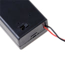 2Pcs New 9V Battery Holder with ON/OFF Switch 9 volt Box Pack Power Toggle-3C