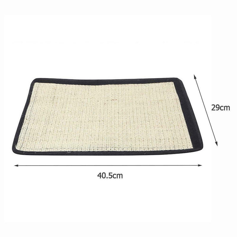 Furniture Carpet Protector Sisal Mat Toys Cat Climbing Scratch Pad Board A