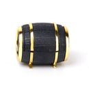 Box of ring earrings Linda box jewelry box in the shape of barrel of beer Q4D4