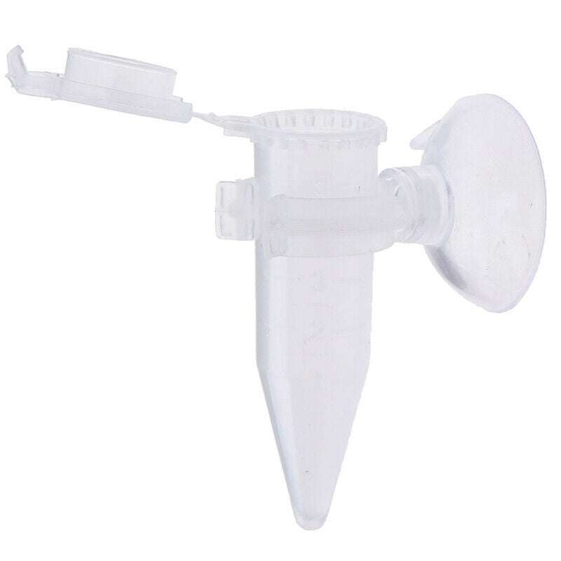 Automatic Fish Feeder Tapered Aquarium Red Worm Feeding Feeder Funnel CupSA3C