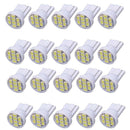 20 Pieces T10-1206-8SMD White LED Instrument Dash Panel Gauge Light Lamps