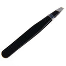 Professional Eyebrow Tweezer Slanted Hair Beauty Woman Beauty Makeup Black TOCA