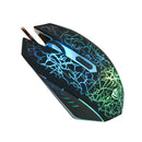 1600+1000HZ USB Wired Optical Scroll Wheel Mouse Mice Light 4 LED Level E9V8