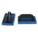 2Pcs Sponge Bottom Glass Tile Magic Cleaner Bathtub Handle Brush Home Cleaning