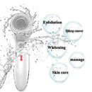 Facial Cleansing Brush Sonic Vibration Mini Face Cleaner ABS Deep Pore Clea