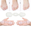 Transparent Silicone Gel Bunion Big Toe Separator Foot Protector Massager  JR