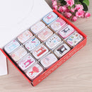 Sewing mini tin box Sealed jar packing boxes jewelry candy box small storage ME