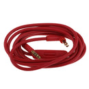 Replacement Audio Cable with Mic for Beats by Dr. Dre Headphone red