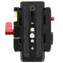 Black Quick Release Clamp Adapter P200 QR Plate For Manfrotto 577 500 701