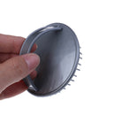 Shower Hair Shampoo Brush Comb Silicone Massage Scalp Anti-Skid Hairbrush LJ