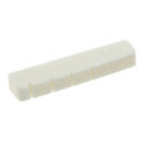 2Pcs 6-String Guitar Bone Nuts Slotted White for Les Paul LP Electric Guitar