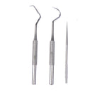 1 Set Stainless Steel Portable Toothpick Tooth Hook Teeth Clean Tool Dental  Hn