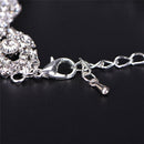 Elegant Deluxe Austrian Crystal Bracelet Women Infinity Rhinestone Bangle  FE Gw