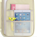 Multi-Function A4 File Bag Waterproof Travel Office Zipper Storage Bag Suit T8W7