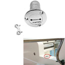 Marine Boat Deck Water Fill/Filler with Key Cap 1-1/2 Inch,  Stainless Steel