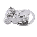Fashion Men Cool Motorcycle Pendant Alloy Keychain Car Key Ring Key Chain Delu