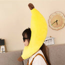 Unisex Funny Banana Hat Yellow Novelty Fancy Dress Party Head Accessory Hat