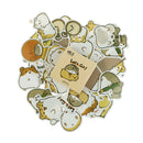 45pcs/box Small Guinea Pig Paper Stickers Scrapbooking DIY Diary Album Lâ„–[
